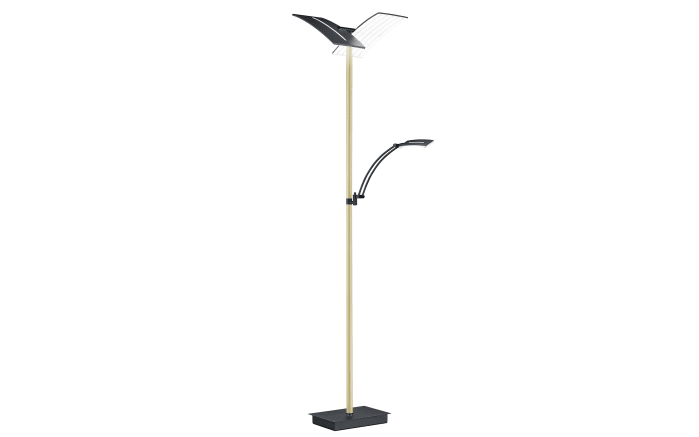 LED-Standleuchte Delara, champagner/schwarz, 182 cm-01