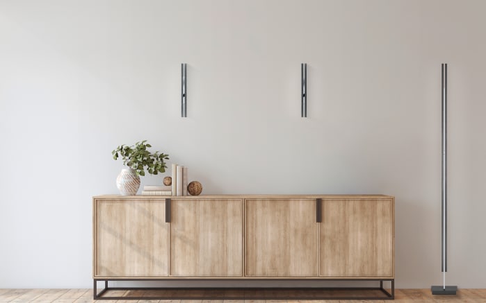 LED-Wandleuchte Ben, bronze, inkl. 3 Stufen CCT-02