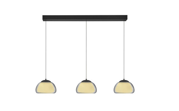 LED-Pendelleuchte Luxxo, grau, 3-flammig, inkl. Fernbedienung -02