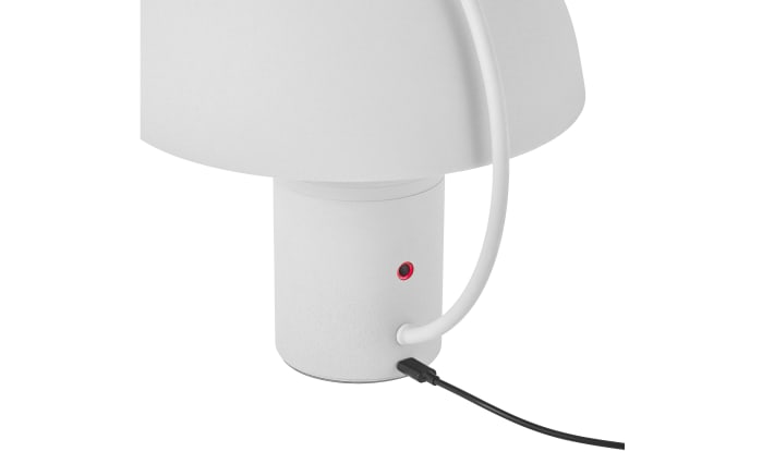 LED-Akkutischleuchte Hedda, weiß, 17 cm, inkl. CCT und Touchdimmer -03