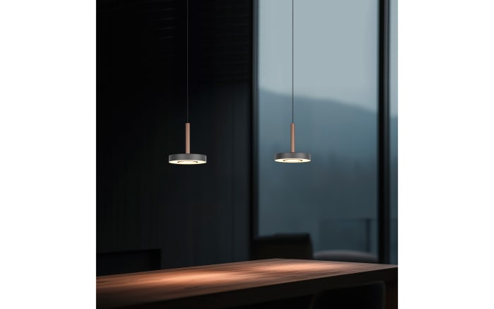 Pendelleuchte Guano, coffee/schwarz, 1-flammig-04