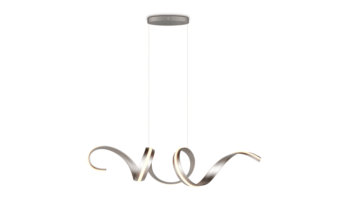 LED-Pendelleuchte Cinque Cisenna, nickelfarbig-04