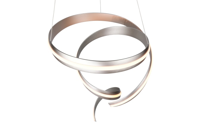 LED-Pendelleuchte Cinque Cisenna, nickelfarbig-03