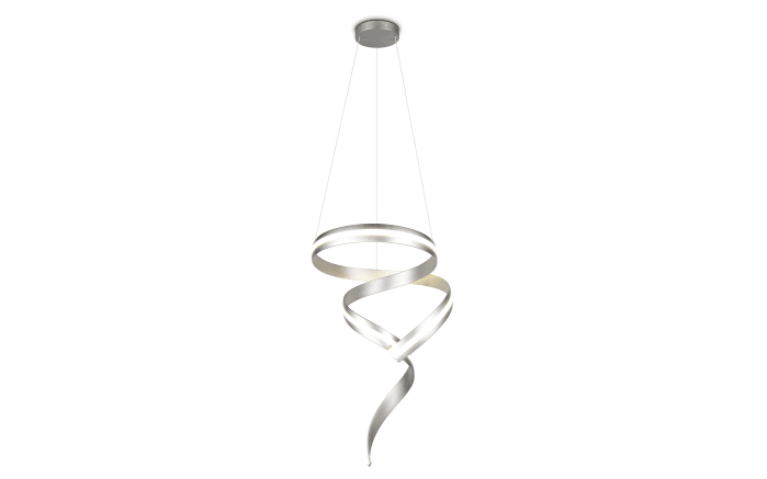 LED-Pendelleuchte Cinque Cisenna, nickelfarbig-01