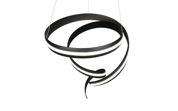 LED-Pendelleuchte Cinque Cisenna, schwarz-06