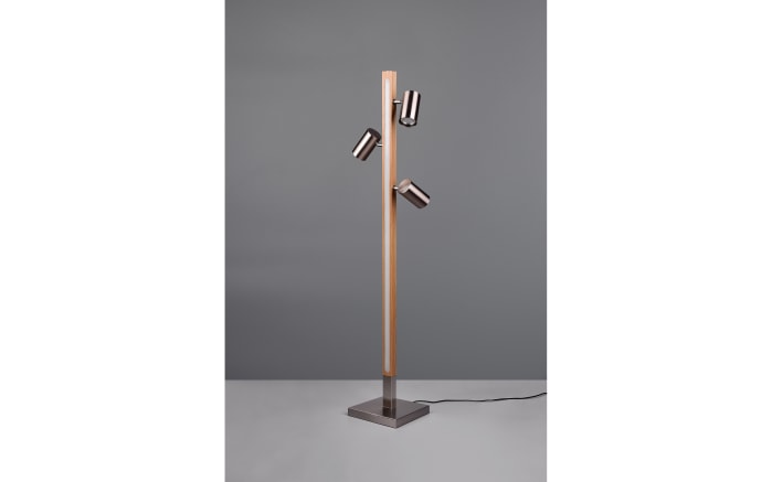 LED-Standleuchte Marley, holz/nickel, 130 cm-03