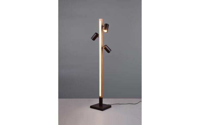 LED-Standleuchte Marley, holz/schwarz, 130 cm-02