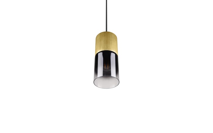 Pendelleuchte Robin, messing/rauchfarbig, 1-flammig, 10 cm-04