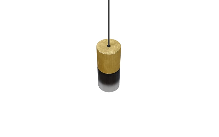 Pendelleuchte Robin, messing/rauchfarbig, 1-flammig, 10 cm-06