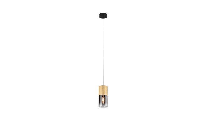 Pendelleuchte Robin, messing/rauchfarbig, 1-flammig, 10 cm-01