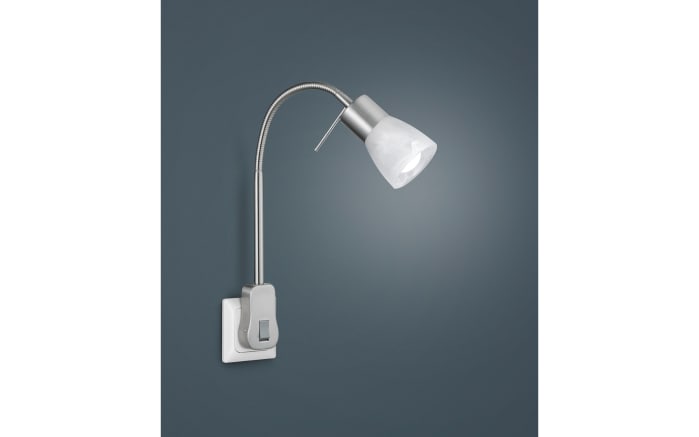 LED-Steckdosenleuchte Levisto, nickel matt, 40 cm-03