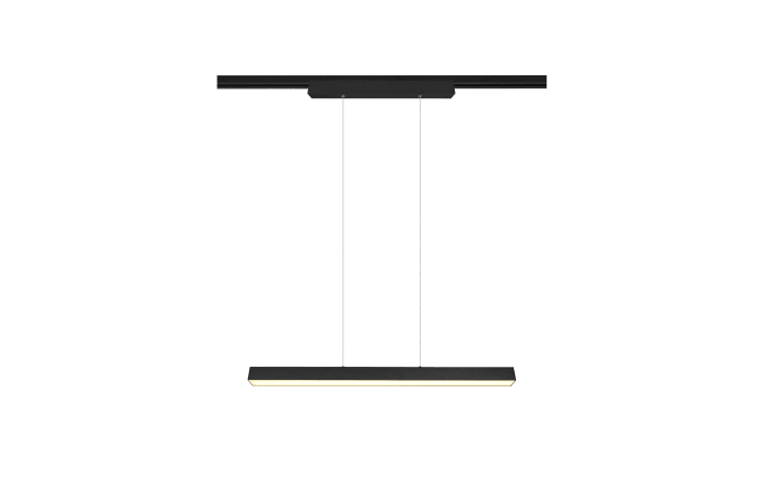 LED-Pendelleuchte DUOline in schwarz matt, 90 cm-01