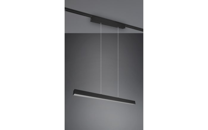 LED-Pendelleuchte DUOline in schwarz matt, 90 cm-05