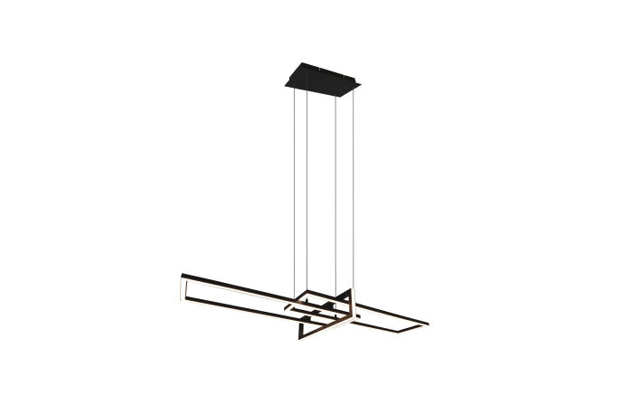 LED-Pendelleuchte Salinas, schwarz, 110 cm-01