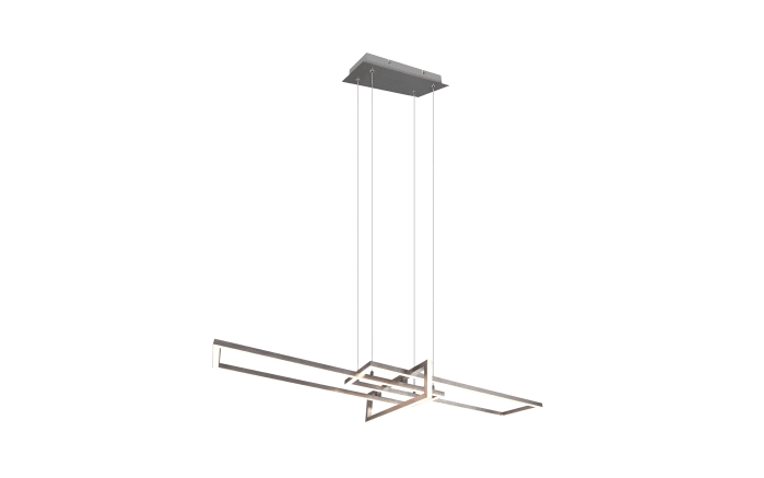 LED-Pendelleuchte Salinas, nickel, 110 cm-01