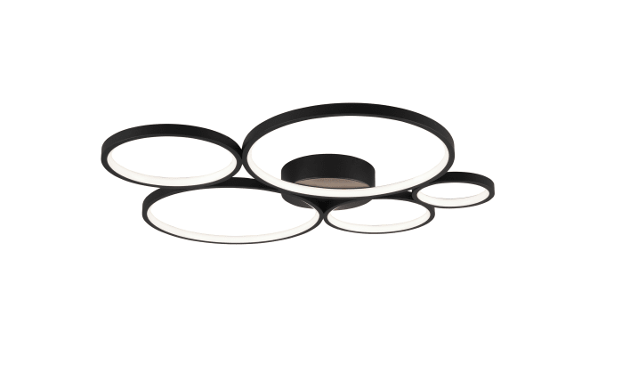 LED-Deckenleuchte Rondo, schwarz, 59 cm-01