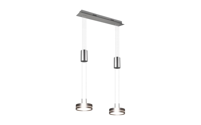 LED-Pendelleuchte Franklin, nickel, 55 cm-01