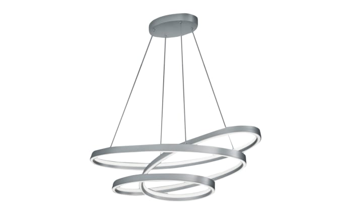 LED-Pendelleuchte Cinque Ciola, nickel, 115 cm-01