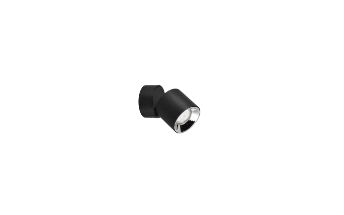 LED-Wandleuchte Guayana, schwarz, 12 cm-01