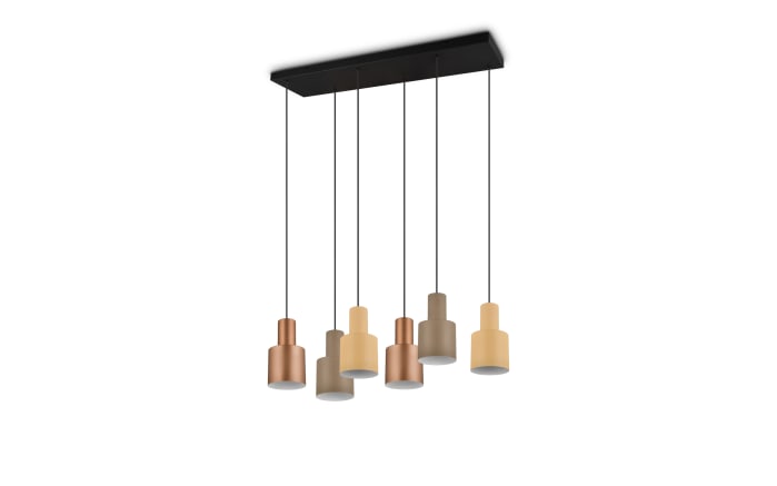 Pendelleuchte Agudo, mehrfarbig, 6 flammig, 85 cm-03