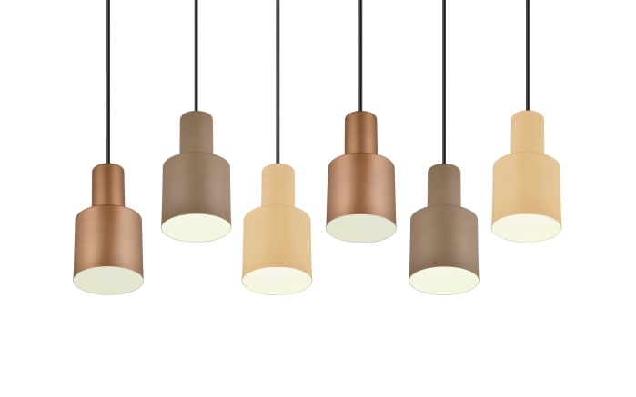 Pendelleuchte Agudo, mehrfarbig, 6 flammig, 85 cm-06