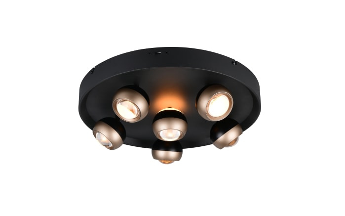 LED-Deckenleuchte Orbit, schwarz, 13,5 cm, inkl. Dimmfunktion-02