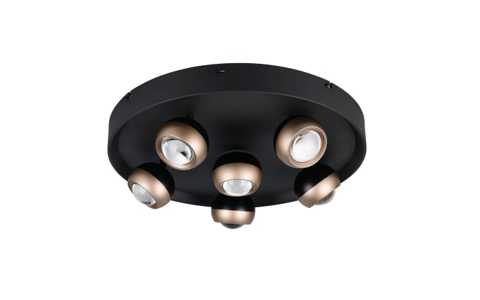 LED-Deckenleuchte Orbit, schwarz, 13,5 cm, inkl. Dimmfunktion-01