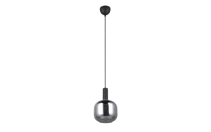 Pendelleuchte Diva, chromfarbig/schwarz, 1-flammig-01
