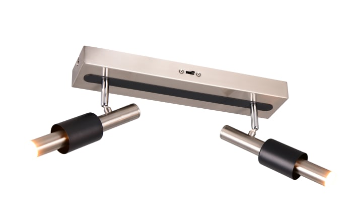 LED-Deckenleuchte CCT Ikaris, nickel, 2-flammig-02