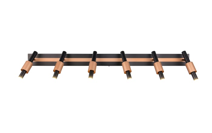LED-Deckenleuchte CCT Ikaris, schwarz, 6-flammig-02