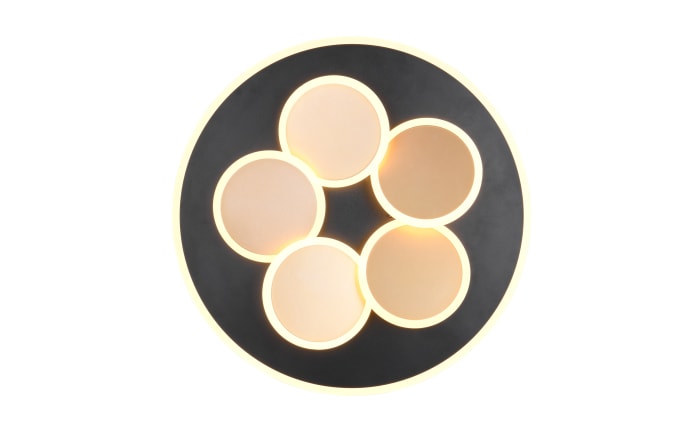 LED-Deckenleuchte CCT Mandala, schwarz/gold, inkl. Fernbedienung-04