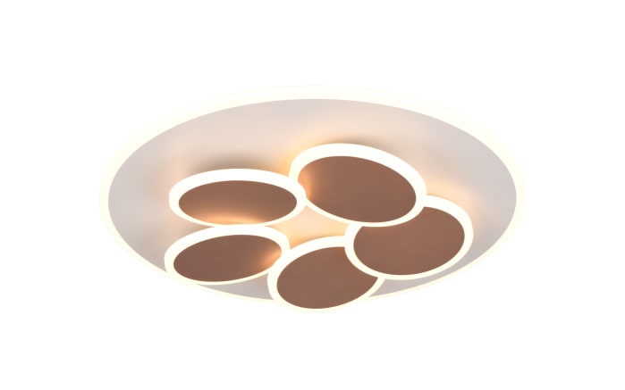 LED-Deckenleuchte CCT Mandala, grau/gold, inkl. Fernbedienung-01