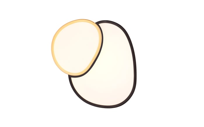 LED-Deckenleuchte CCT Rise, schwarz/gold, 43,5 cm, inkl. Fernbedienung-03