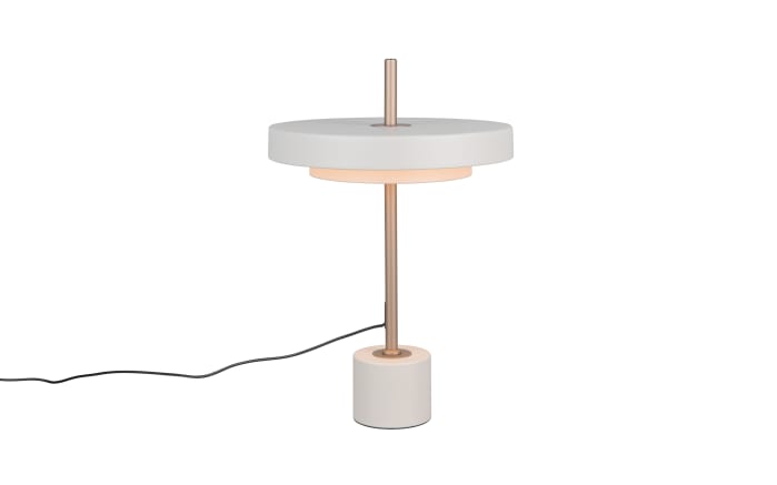 LED-Tischleuchte Keaton, grau/coffee, inkl. Sensordimmer-01