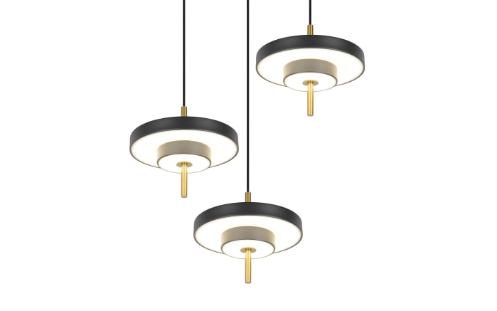 LED-Pendelleuchte Keaton, schwarz/gold, 3-flammig, inkl. Switchdimmer-04