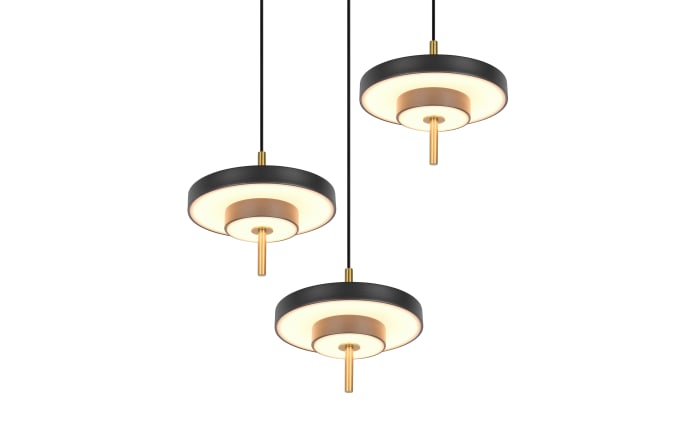 LED-Pendelleuchte Keaton, schwarz/gold, 3-flammig, inkl. Switchdimmer-05