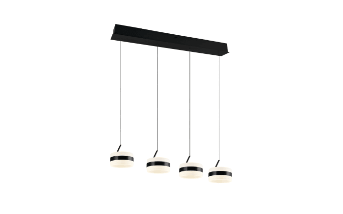 LED-Pendelleuchte Dios, schwarz, 4-flammig-01