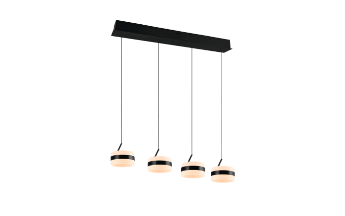 LED-Pendelleuchte Dios, schwarz, 4-flammig-02