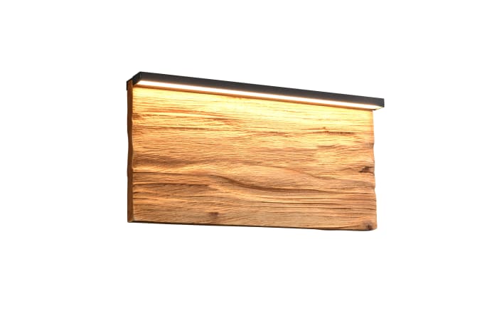 LED-Wandleuchte Kalea, holzfarbig -03