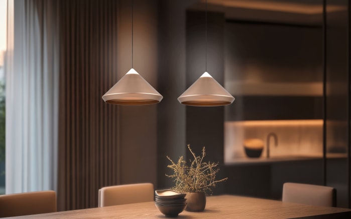 LED-Pendelleuchte Laguna, coffee, 1-flammig, inkl. Höhenverstellung-06