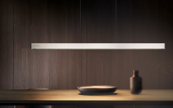 LED-Pendelleuchte Donegal, nickel, inkl. Fernbedienung -05