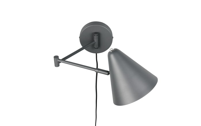 Wandleuchte Cosima, anthrazit-05