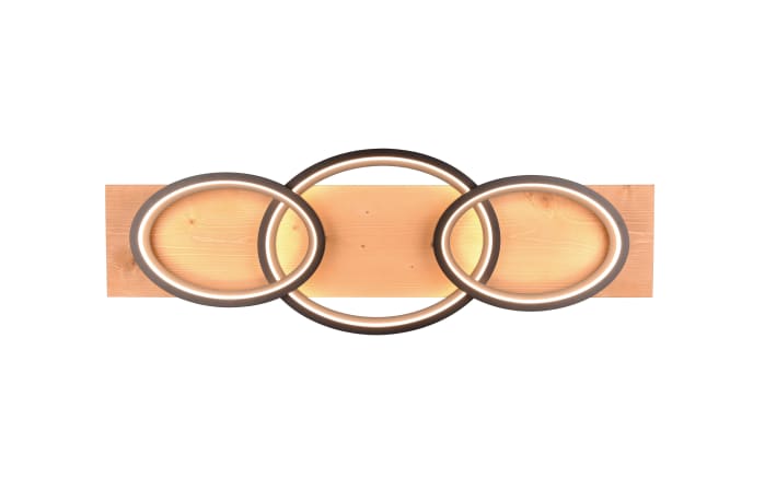 LED-Deckenleuchte Barca, holz/schwarz-06