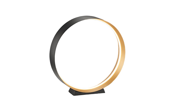 LED-Tischleuchte Loop, schwarz/gold, inkl. Funkfernbedienung-02
