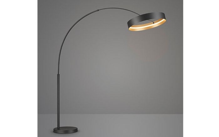 LED-Standleuchte Loop, schwarz/gold, inkl. Fernbedienung -03