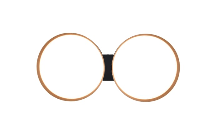 LED-Deckenleuchte Loop, schwarz/gold, inkl. stufenloser Dimmfunktion-06