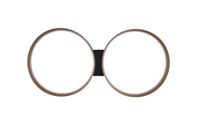 LED-Deckenleuchte Loop, schwarz/gold, inkl. stufenloser Dimmfunktion-05