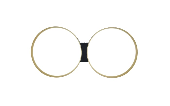 LED-Deckenleuchte Loop, schwarz/gold, inkl. stufenloser Dimmfunktion-04