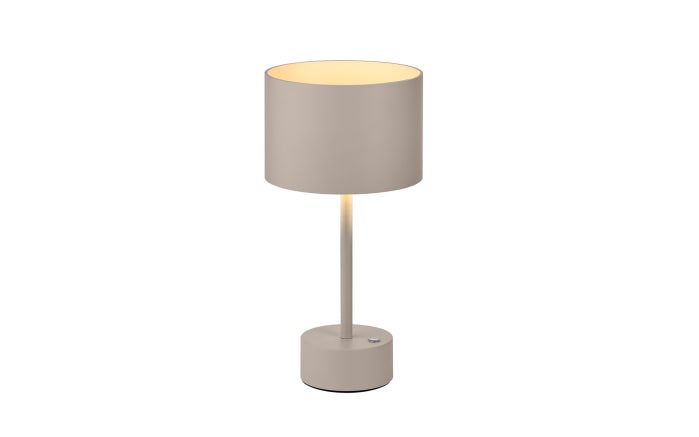 Akku-Tischleuchte  Loop, grau, inkl. Funkfernbedienung-01