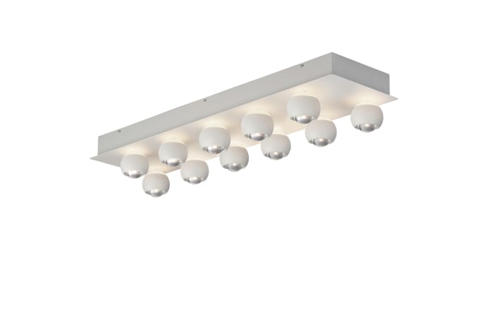 LED-Pendelleuchte Cannon, weiß, 11-flammig, inkl. stufenloser Höhenverstellung-04